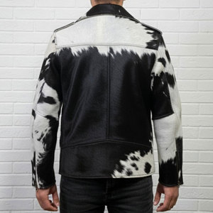 Chaqueta de Cuero Vacuno para Hombre, Estilo Nuevo, Manga Larga, Resistente al Viento, Chaqueta de Cuero de Primera Calidad Disponible a un Precio Razonable - Product Image 2