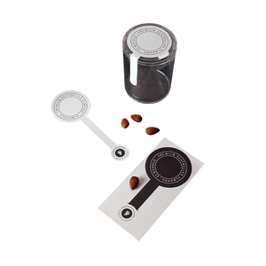 สติกเกอร์กระดาษเคลือบด้านแบบกำหนดเอง 100 ชิ้น สำหรับขวดซอสพริก แยม น้ำผึ้ง ฉลากบรรจุภัณฑ์ - Product Image 1