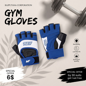 Gants de fitness pour l'entraînement de la préhension, gants de musculation pour tractions, gants de protection pour la musculation, unisexe - Product Image 1