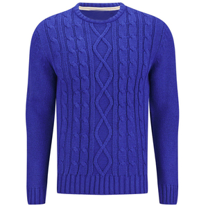 Sweat-shirt en jersey à manches longues pour homme, col rond, chaud, épais, design décontracté, 100% coton biologique, grande taille, vente en gros - Product Image 6