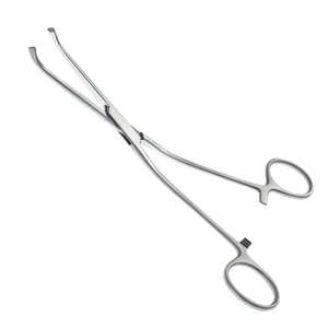 Pinzas para Hemorroides de 7.5 Pulgadas con Puntas Anguladas, Instrumento Quirúrgico Rectal de Acero Inoxidable, Herramienta Hemostática Reutilizable de Precisión - Product Image 3