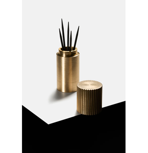 Porta Palillos Creativo de Latón Puro con Logotipo Personalizado, 2 Piezas, Nuevo Diseño, Precio Increíble, Caja de Almacenamiento para Palillos - Product Image 4