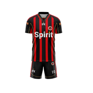 Conjunto Deportivo de Camisetas Deportivas Estampadas de Poliéster, Uniformes 100% Poliéster Unisex de Manga Corta, Antibacterianas y de Secado Rápido para Fútbol - Product Image 1