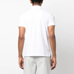 Chemises pour hommes en soie/coton de qualité supérieure, personnalisables, vente en gros, service OEM, respirantes, confortables, vêtements décontractés, broderie - Product Image 2