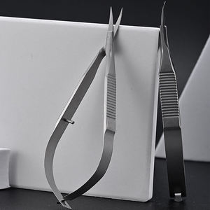 Tijeras Profesionales de Acero Inoxidable para Manicura, Eliminación de Cutículas y Piel Muerta, con Hoja Recta y Resorte - Product Image 2