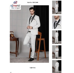 Conjunto de Traje Blazer para Hombre, Atuendo Formal Elegante para Bodas, Fiestas y Oficina, Cómodo para Uso Diario, Estilo Moderno y Elegante - Product Image 1