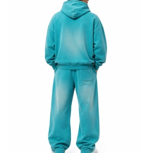 Men's <b>Tie</b> <b>Dye</b> Tracksuit <b>Set</b> Hooded Full Sleeve Loose Fit Modern Style Soft Feel Breathable Wear Quality Stitching Premium Fabric - Product Image 2