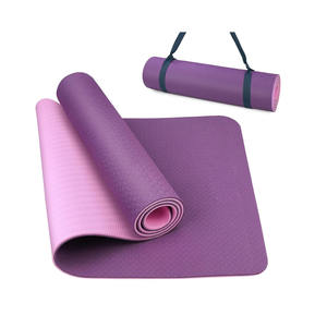 Tapis de yoga en PVC extra épais de haute qualité, antidérapant, doux, pour l'exercice physique, la salle de sport, en stock - Product Image 1