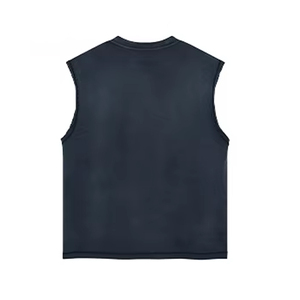 Camisetas de Tirantes Oversize Estampadas con Cuello Redondo Estilo Urbano Vintage Lavado, Hechas a Medida, para Gimnasio y Entrenamiento, Ropa Deportiva con Precio de Descuento - Product Image 3