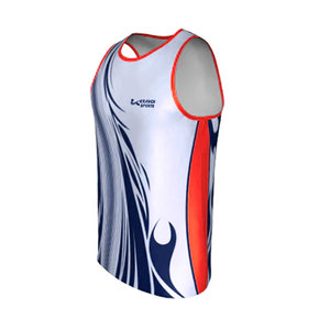 Maillot de basket-ball personnalisé de qualité supérieure, imprimé sur mesure, multicolores, avec nom et numéro personnalisés - Product Image 1