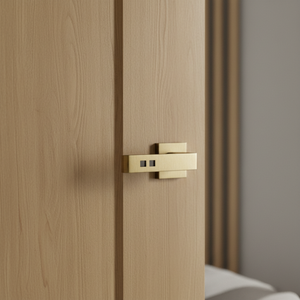 Premium Brass Mortise Door <b>Handle</b> Set | Designer Lever <b>Handles</b> in Antique,Black,Graphite & Gold Finish for Modern Interior Doors - Product Image 2