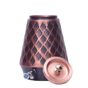 Luxury <b>Copper</b> Water Dispenser Durable Water Storage Unit with Tap Suitable for Home Kitchen Dining <b>Table</b> Office and Catering Use - Product Image 1