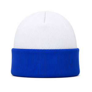 RONAL SPORTS หมวกบีนนี่ ยูนิเซ็กส์สีทึบ หมวกถักแบบตัดกัน หมวกฤดูหนาว นุ่มสบาย อบอุ่น น้ำหนักเบา สวมใส่สบาย S/M L/XL XXL - Product Image 2