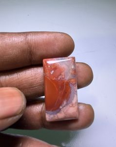 Cabujón de Ágata Algodón de Azúcar Natural de Alta Calidad, Material Suelto para Fabricación de Joyas - Product Image 5