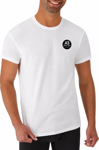 Custom Men's Performance T-Shirt Quick <b>Dry</b> Moisture Wicking Athletic Training Gym 100% Cotton Anti-Pilling Front O-Neck Short - Product Image 4