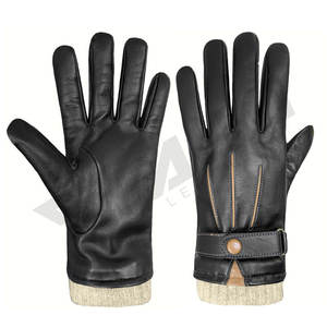Wholesale Latest High Quality Leather Dressing <b>Gloves</b> for <b>Men</b>& Women Leather <b>Gloves</b> Fashion Leather <b>Gloves</b> for Unisex Products. - Product Image 1