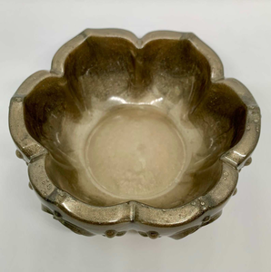 Tazón para Servir de Resina Pulida, Pequeño, Blanco, Artesanal, para Fiestas, al Mejor Precio en Línea, Producto Personalizado, Regalos, Diseño Bohemio - Product Image 1