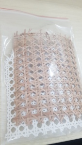 หวายฟอกขาว |   วงกลมเฮกซ์ |   แผ่นหวายขนาด 7 มม. สำหรับซ่อมเบาะนั่ง แผงเฟอร์นิเจอร์ และตกแต่ง ประเทศเวียดนาม - Product Image 6