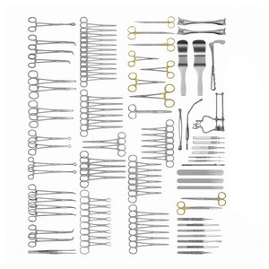 Juego de Instrumentos Quirúrgicos para Laparotomía Abdominal Básica, Kit Completo de Cirugía General para Procedimientos de Emergencia en Quirófano - Product Image 3
