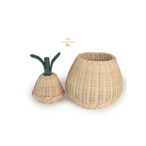 Pera de Ratán Premium Hecha a Mano, Adorno Decorativo Natural Tejido para el Hogar y Venta al por Mayor - Product Image 5