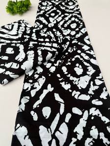 Tela Africana Auténtica de Nigeria con Estampado de Cera, 100% Algodón, para Prendas Elegantes, Mercado de Sudáfrica - Product Image 5