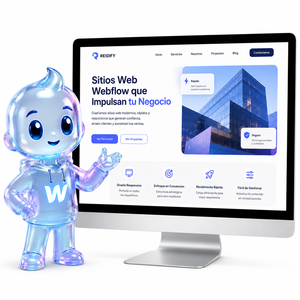 Diseño de Sitio Web con Webflow para Empresas con Presencia Online, Diseño Responsivo y Estructura Lista para IA y Ventas Digitales - Product Image 1