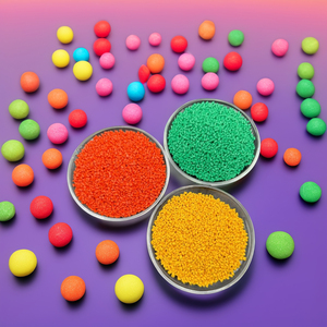 중국 공장 공급 PP PE ABS TPU TPE PC PS PET PLA PET PA 사출 성형 플라스틱 블랙 마스터배치 - Product Image 6