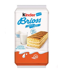 Paquete al por Mayor de 10 Piezas de Cereales Premium Kinderr Brioss Breakfast Plus 5, 290g, Cereales Crujientes y Saludables para el Desayuno de Niños, Bocadillo de Galleta - Product Image 5