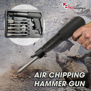 Martillo Neumático con Juego de 5 Cinceles, Herramienta de Corte de Precisión para Materiales Duros, Herramienta Neumática OEM de Taiwán de Alta Velocidad 2000 BPM - Product Image 6