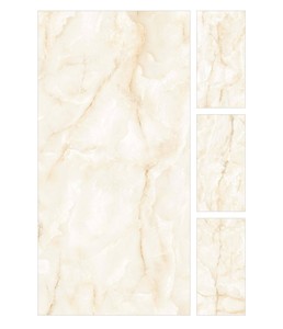 กระเบื้องพอร์ซเลนขัดเงา CLARE BEIGE First Choice Onyx ขนาด 24x48 นิ้ว ผิวมันเงา กระเบื้องวิทริฟายด์ สำหรับอพาร์ทเมนท์ทันสมัย ยี่ห้อ Novac Ceramic - Product Image 5