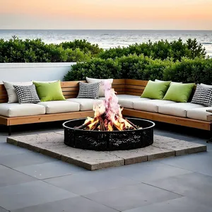 Luxury Resort Style Handmade Stainless Steel <b>Fire</b> <b>Pit</b> <b>BBQ</b> Outdoor Bowl Premium Outdoor Spaces - Product Image 1