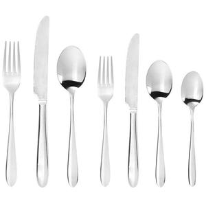 Cucharas, Tenedores y Cuchillos de Grado Alimenticio, Juego de Cubiertos de 4 Piezas, Suministros para Restaurantes, Juego de Cubiertos Reutilizables y Sostenibles, Acabado Brillante - Product Image 5