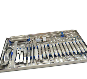 Kit chirurgical ergonomique manuel pour implant dentaire, plateau certifié CE en acier inoxydable, équipement dentaire réutilisable - Product Image 3