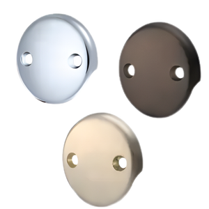 PSP0027 Couvercle de trop-plein de baignoire en zinc - Product Image 3