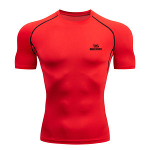 T-shirts de sport légers en matière de qualité supérieure, personnalisables avec votre propre logo, confortables à porter. - Product Image 1