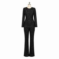 Ensemble coordonné long uni pour femmes en gros |   Ensemble tendance formel 2 pièces assorti, tenue élégante de boutique, ensemble de mode écologique
