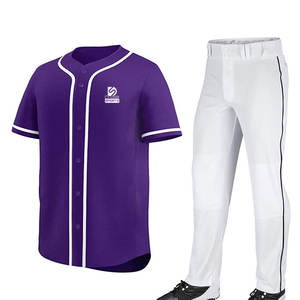 Vente d'usine, prix bas, uniforme de baseball numérique personnalisé avec logo, 100% polyester, léger, haute qualité, vente en gros - Product Image 1