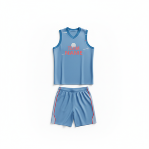 OEM Blank Mesh Latest Sublimation Basketball Short <b>Sets</b> Uniform Design Custom Basketball Uniform Team Kit Fully Customise - Product Image 1
