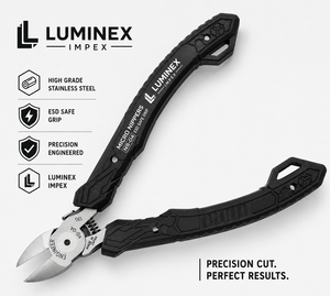 LUMINEX IMPEX <b>Long</b> <b>Nose</b> Stainless Steel Lightweight Jewelry Making Pliers for Bracelet Making & DIY for Jewelry Polishing - Product Image 1
