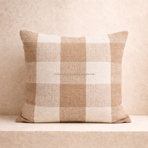 Funda de Cojín Tejida Estilo Boho Chic, Minimalista, con Mechones, Sostenible, Ligera, Decoración de Cama, Fundas de Almohada Tejidas a Mano de Lujo - Product Image 5