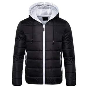 2026 Premium Quality New Fashion Wholesale Waterproof Knitted Warm Winter Men's Puffer <b>Jacket</b> Padded Coat Customized Made - Product Image 1
