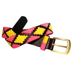 Elegante Cinturón de Polo Tradicional Hecho a Mano con Cuero Genuino y Hebilla de Aleación, Estilo Occidental que Ofrece Resistencia, Estilo y Comodidad Superiores - Product Image 1
