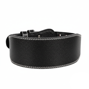 Ceinture de musculation réglable en cuir véritable de haute qualité, tendance, à prix abordable, pour la musculation et le fitness - Product Image 4