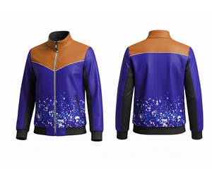 Chaqueta Deportiva Personalizada con Cierre Completo, Ropa para Correr y Fitness, Cálida, Transpirable y de Secado Rápido |   Tallas Hombre Mujer Juvenil - Product Image 5