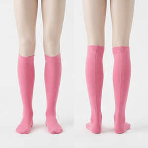 Calcetines Médicos Premium para Hombre, 180 GSM, Algodón, Poliéster, Spandex, Color Coral, Transpirables, Absorbentes de Humedad, Logotipo Personalizado, OEM, ODM - Product Image 5