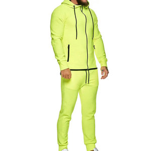 Custom <b>Jogging</b> Suit Streetwear Neon Men Tracksuit for Professional Gym Training Elite Athlete Performance Gear Advanced Kit OEM - Product Image 3