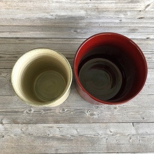 Handcrafted Stoneware <b>Utensil</b> <b>Holder</b> Ocean Glaze Finish Heavy Gauge Heat Safe Wide Mouth <b>Kitchen</b> Countertop Storage Organizer - Product Image 6