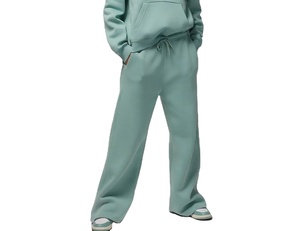 Nouvelle conception exclusive, prix abordable, vêtements décontractés pour femmes, couleur unie, laine/viscose, respectueux de l'environnement, à capuche, respirant, coupe ample, vêtements de détente - Product Image 6