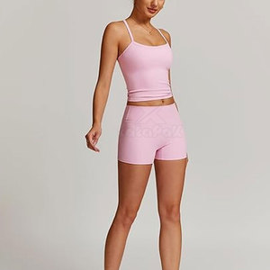 กางเกงโยคะเอวสูงสำหรับผู้หญิง ผ้าเนื้อนุ่ม ยืดหยุ่น สวมใส่สบาย เหมาะสำหรับโยคะ - Product Image 6