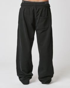 Conjunto de sudadera y pantalón de chándal de felpa francesa 100% algodón de alto gramaje con lavado ácido, estilo holgado y pantalón recto para hombre 2026 - Product Image 2